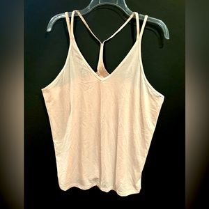 ATHLETA Sz L Pale Pink Athletic TOP